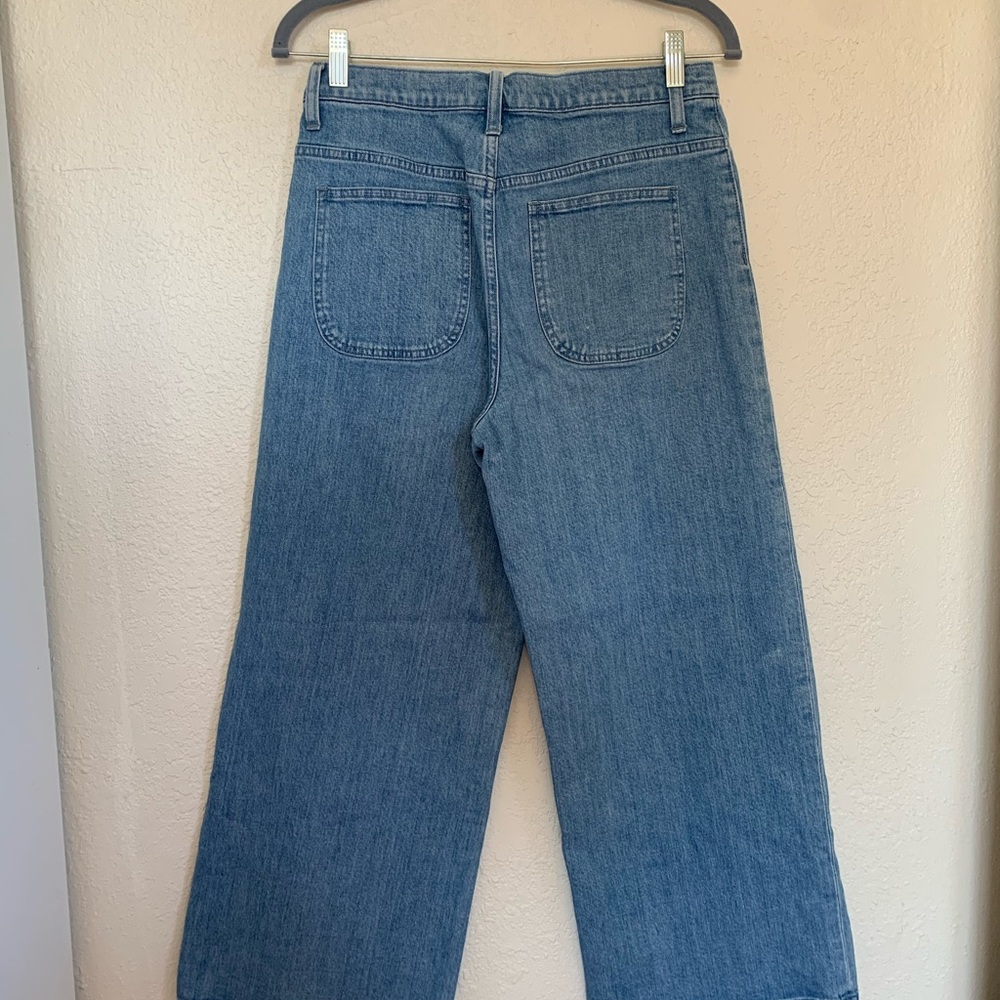 Madewell Wide Leg Crop Jeans Size 29